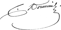 signature de Léon Dormeuil