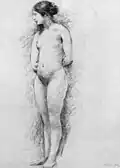 Léon Houyoux, Nu debout