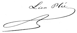 signature de Léon Plée