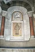 Monument à Léon Vaudoyer (1906), cathédrale Sainte-Marie-Majeure de Marseille.
