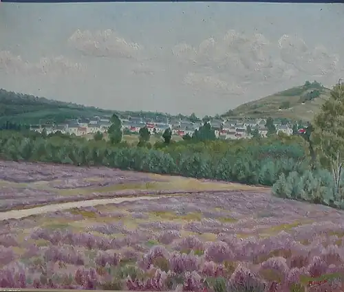 Bugeat, 1937, huile sur toile, 41x33 cm. Collection privée.