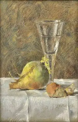 Rutabaga 1917 Repas de guerre !, 1917 (pastel sur papier ; Inv. musée de la Vie wallonne no&nbsp;MVW-5015617 ; 45,5&nbsp;×&nbsp;29,6&nbsp;cm), Liège, musée de la Vie wallonne.