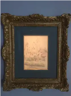 Paul Cézanne, L’église de Montigny-sur-Loing, 1898.