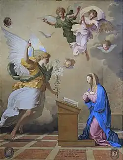 L'Annonciation, (vers 1652), Paris, Musée du Louvre.