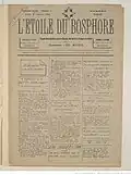 L’Étoile du Bosphore, presse ottomane francophone, 1892