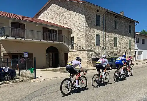 L'échappée du jour, ici à Chavannes-sur-Suran.