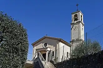 L'église de Sainte-Thècle.