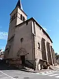L'église Saint-Étienne-et-Saint-Blaise du Monastère et ses façades à l'ouest et au Sud