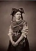 L'Alsacienne, photographie d'Adolphe Braun (1871).