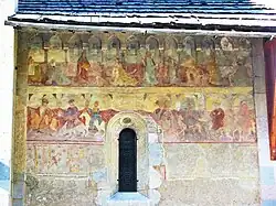 Peintures extérieures face sud.