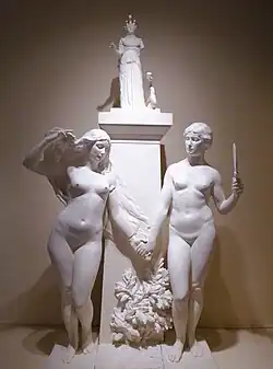 L'Art et la Science devant Minerve, 1930.