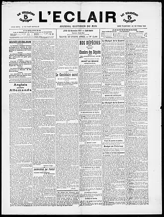 Image illustrative de l’article L'Éclair (Montpellier)