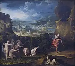 Proserpine appelle sa compagne (Nicolò dell'Abbate, XVIe&nbsp;siècle)