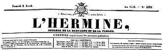 Image illustrative de l’article L'Hermine (journal)