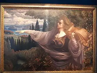 L'Oracle à Dodone, 1896musée de Wiesbaden.