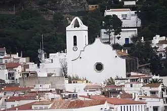 L'église Santa Maria de les Neus.