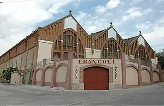 Cave coopérative de L'Espluga de Francolí.