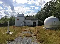 L'observatoire Copernic dans la province de Namur, près de Dinant, en 2020.