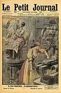 Le changement de condition des ouvrières parisiennes, vu par Le Petit Journal du 26 novembre 1916.