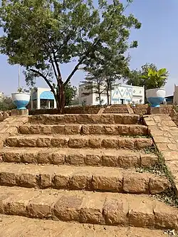 L'une des entrées du Musée National du Niger