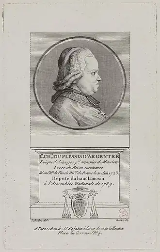 Image illustrative de l’article Louis Charles du Plessis d'Argentré