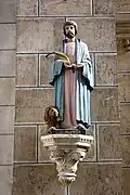 Statue de saint Mammès.