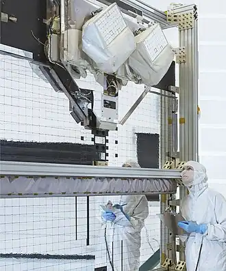 Les deux terminaux optiques installés à bord du satellite géostationnaire STPSat-6.