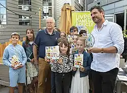 Charles Mazarguill, lauréat du prix Jeunesse 2024 et le jury