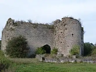 Le château de Geroldseck à Niederstinzel.