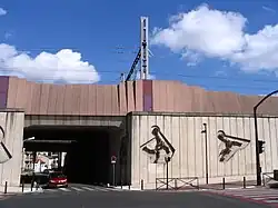 Le début de la LGV Atlantique.