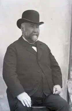 Portrait de Louis Jules Gruey vers 1900