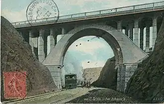 Le pont de Rohannec'h vers 1907.