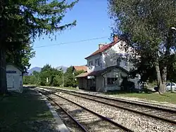 L'ancienne gare de la Freissinouse