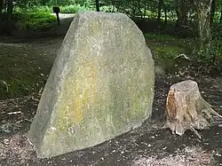 Menhir de la Pierre de Chalais, Bois de Clamart.