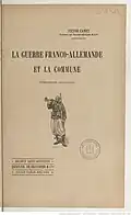 Ouvrage La guerre franco-allemande, 1913.