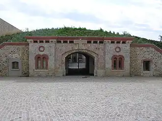 La Batterie de Bouviers construite en 1879 et réhabilitée en 2006