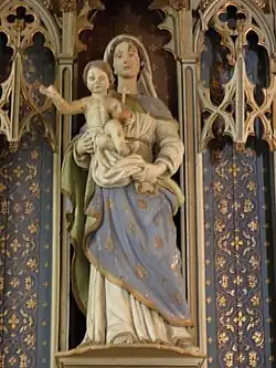 Vierge à l'Enfant du XVIIe&nbsp;siècle.
