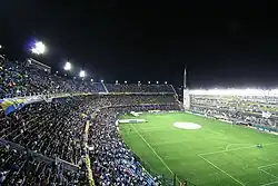 Tribunes un soir de match