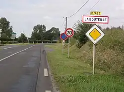 Entrée de la Bouteille.