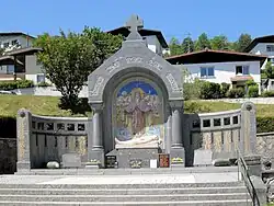 Monument aux morts à La Bresse.