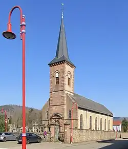 L'église Sainte-Libaire.