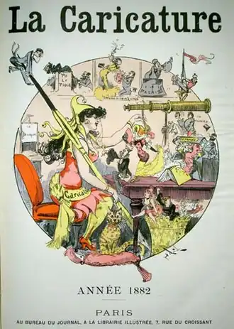 Image illustrative de l’article La Caricature (1880-1904)