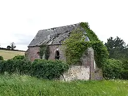 Vestiges de la chapelle Didout en 2023(Photo Peter Potrowl).