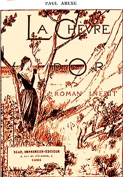 Couverture du roman La Chèvre d'Or de Paul Arène.
