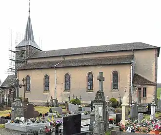 L'église Saint-Jacques, côté nord.