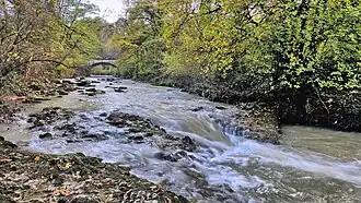 La Furieuse en aval du pont sur la D472.
