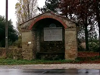 La chapelle de la Victoire (plaine d'Anghiari)