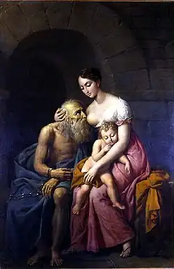La Charité romaine, 1824, musée des Beaux-Arts de Chambéry.