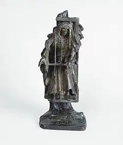 La Corriveau selon Alfred Laliberté, entre 1927 et 1931.