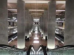 La gare de La Défense, en mai 2024.
